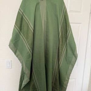 Disney Green Poncho with Hood